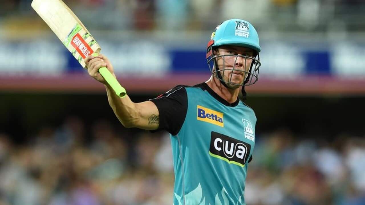 Brisbane Heat batsman Chris Lynn