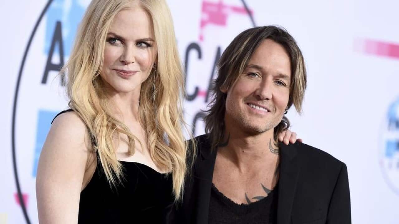 Nicole Kidman and Keith Urban arrive at the American Music Awards