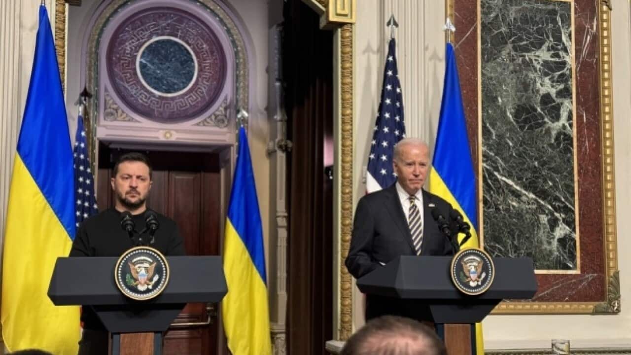 President Volodymyr Zelensky says representatives of both the Democratic and Republican parties in the United States Congress assured him of firm support for Ukraine..jpeg