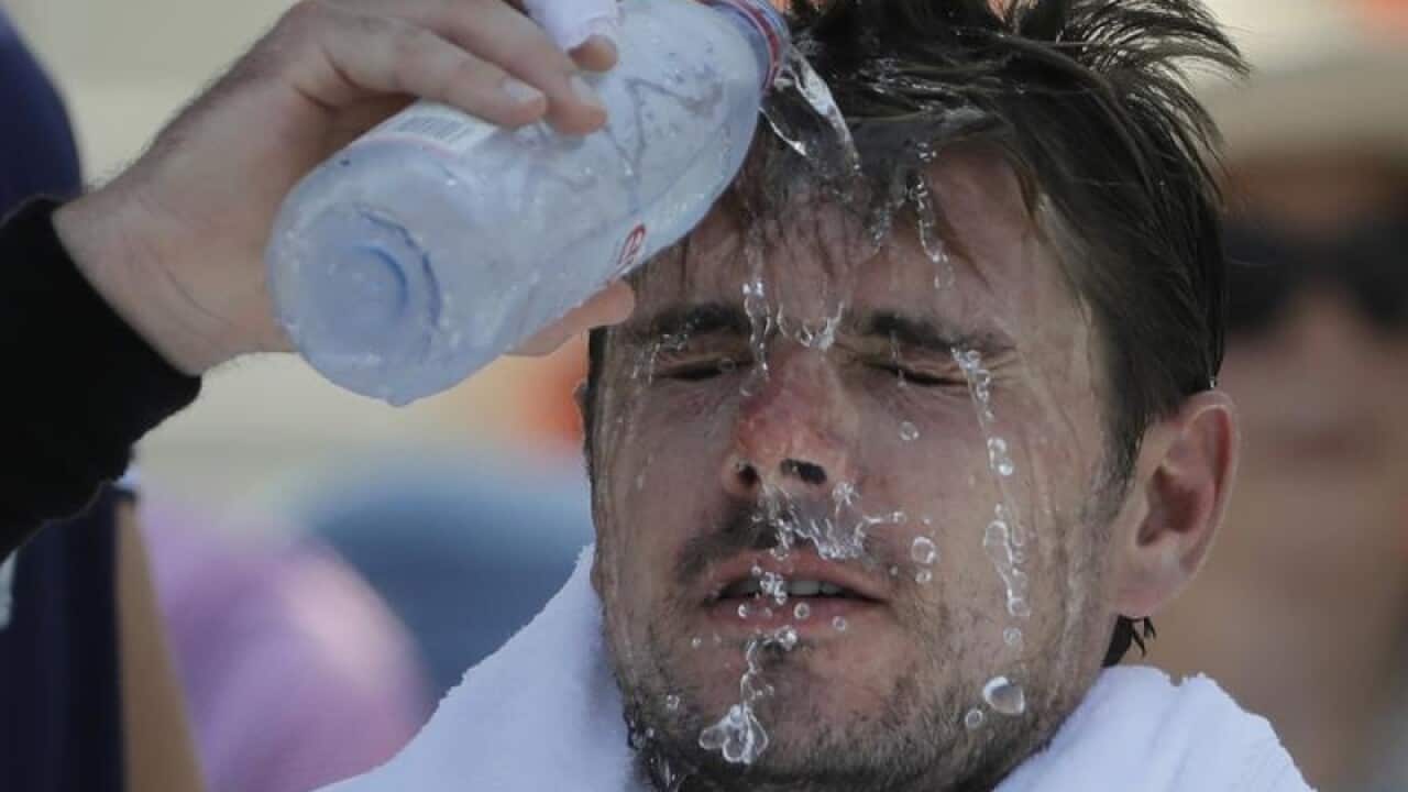 Stan Wawrinka of Switzerland.