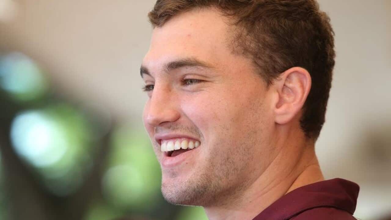 Maroons player Corey Oates.