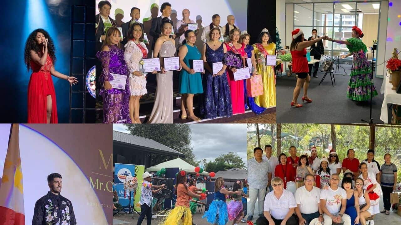 Filipino Australian community groups Christmas Party
