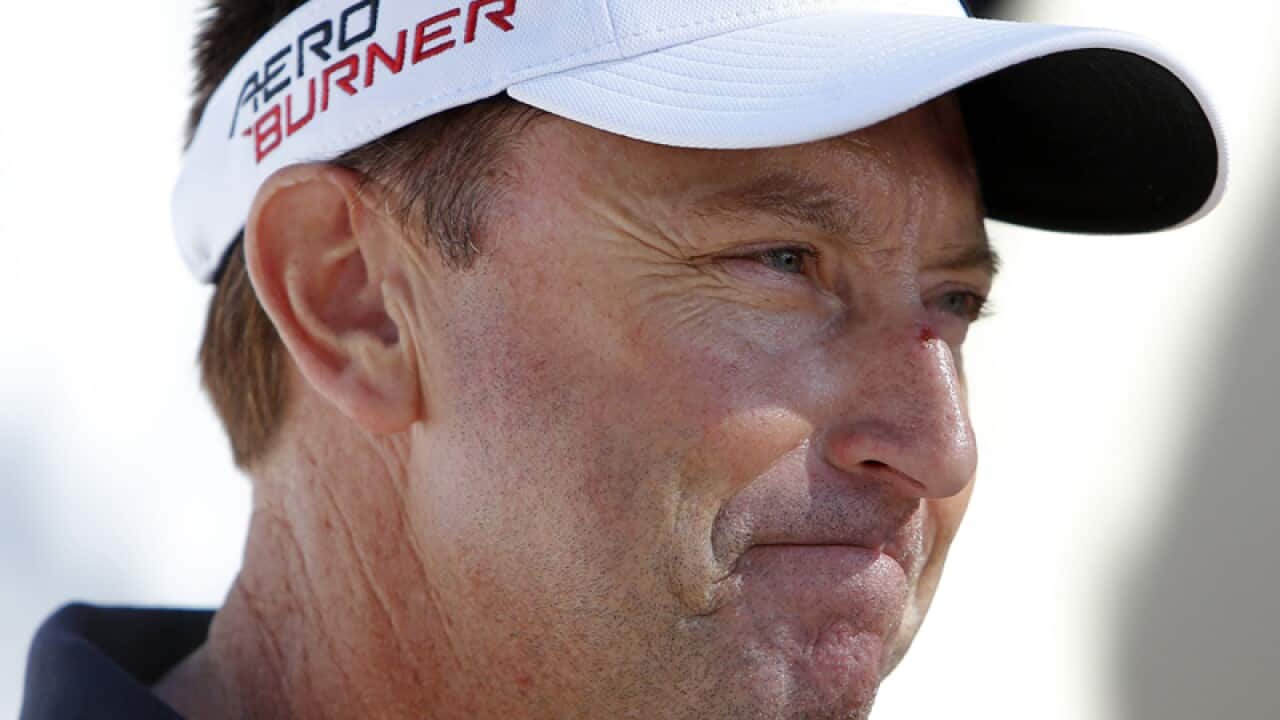 Australian golfer Robert Allenby