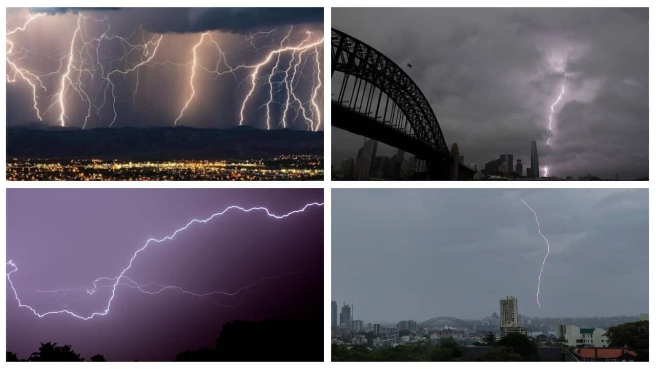Lightning strikes