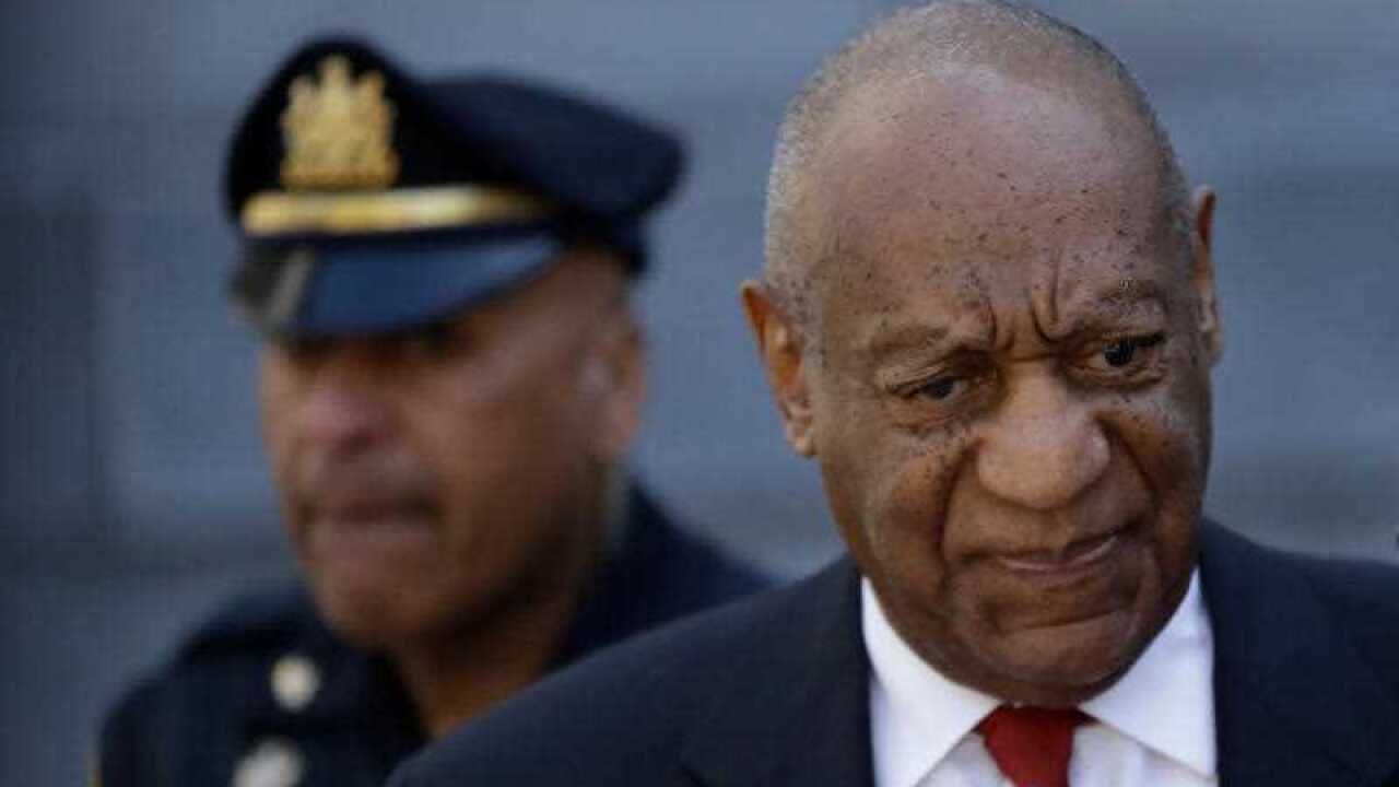 Bill Cosby departs after his sexual assault trial, Thursday, April 26, 2018, at the Montgomery County Courthouse in Norristown, Pa.
