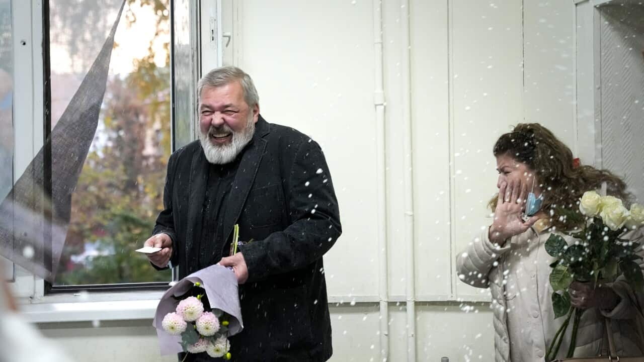 Celebrations for Dmitry Muratov