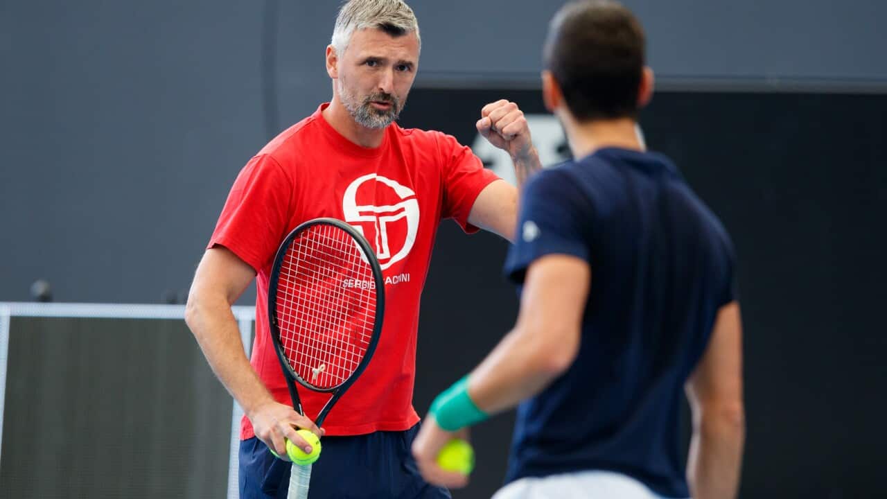 GORAN IVANISEVIC NOVAK DOKOVIC