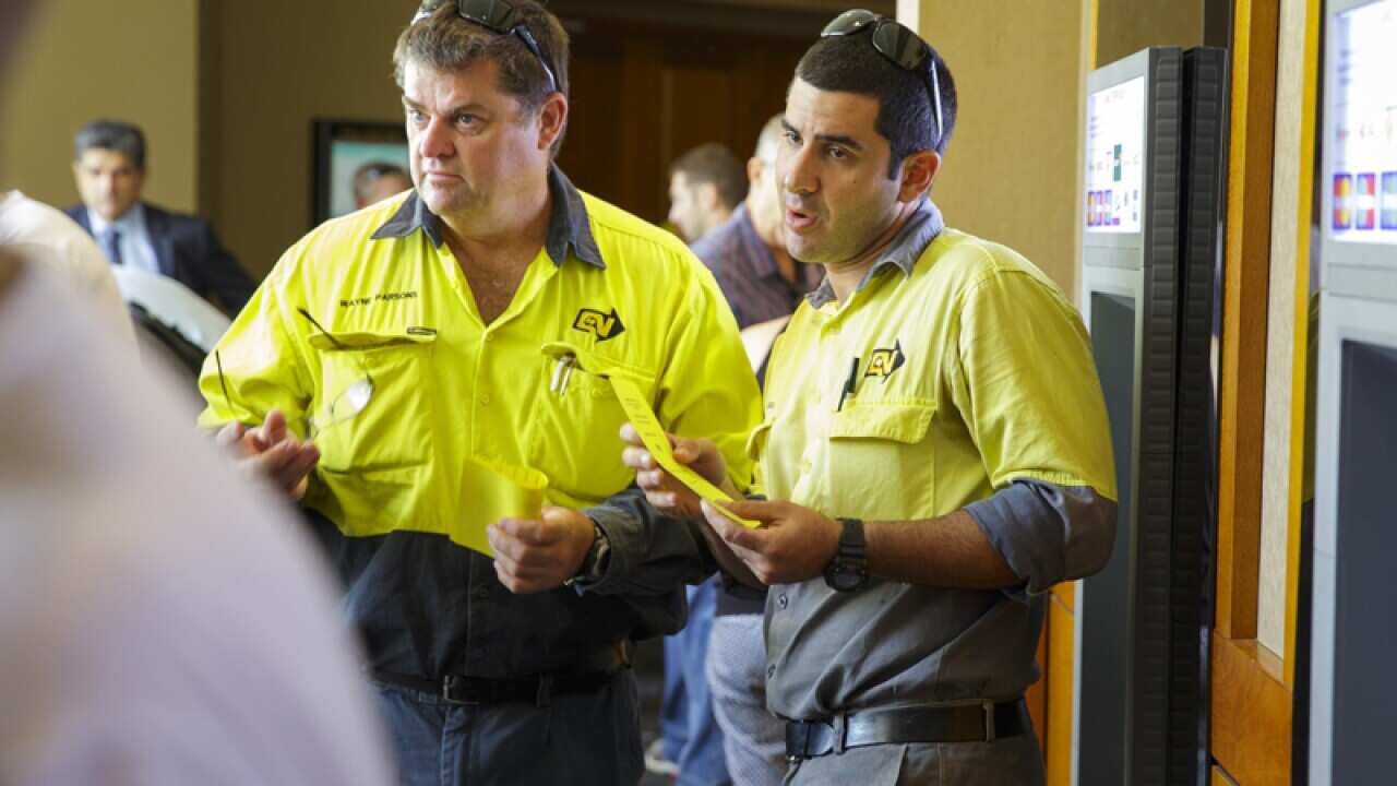 Queensland Nickel creditors and observers at a meeting in Townsville