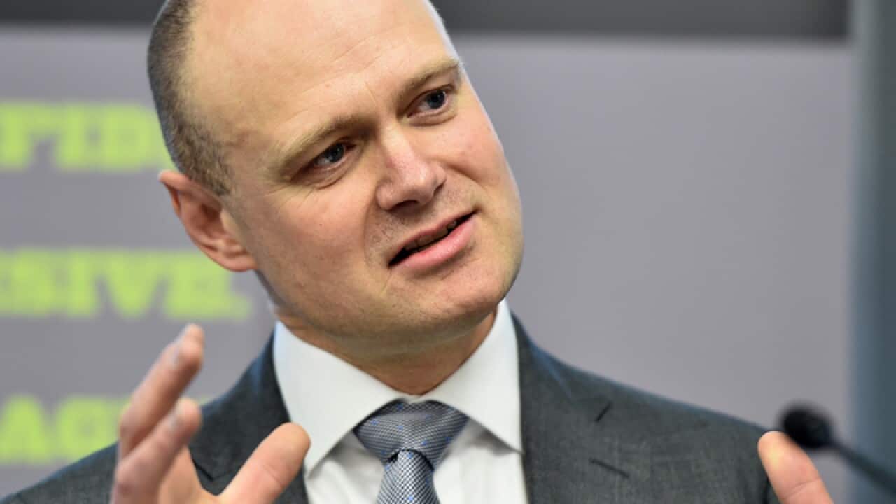 Myer boss Richard Umbers