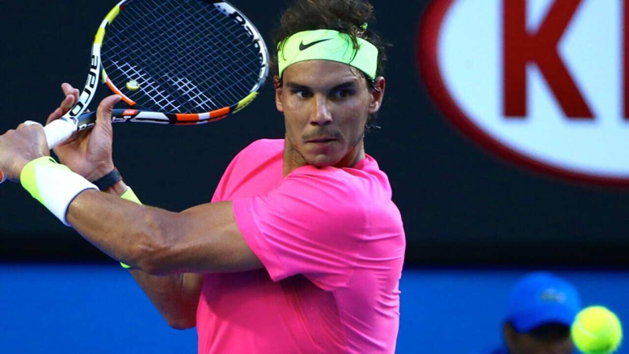 Rafael Nadal of Spain