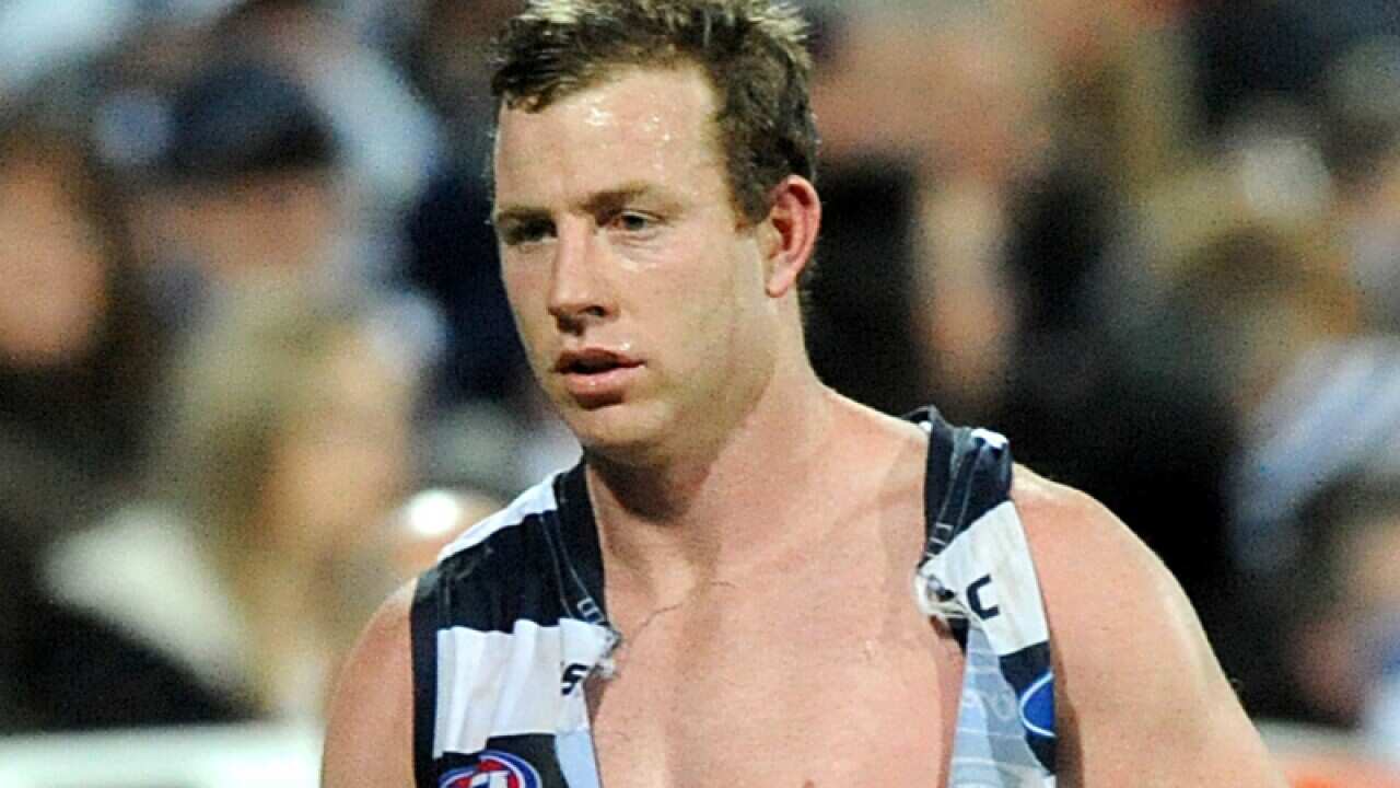 Geelong's Steve Johnson
