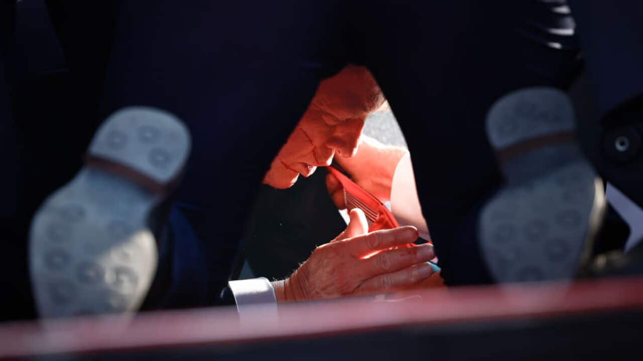 Donald Trump says ‘much bleeding took place’ as he was shot in ear at campaign rally Donald Trump says ‘much bleeding took place’ as he was shot in ear at campaign rally