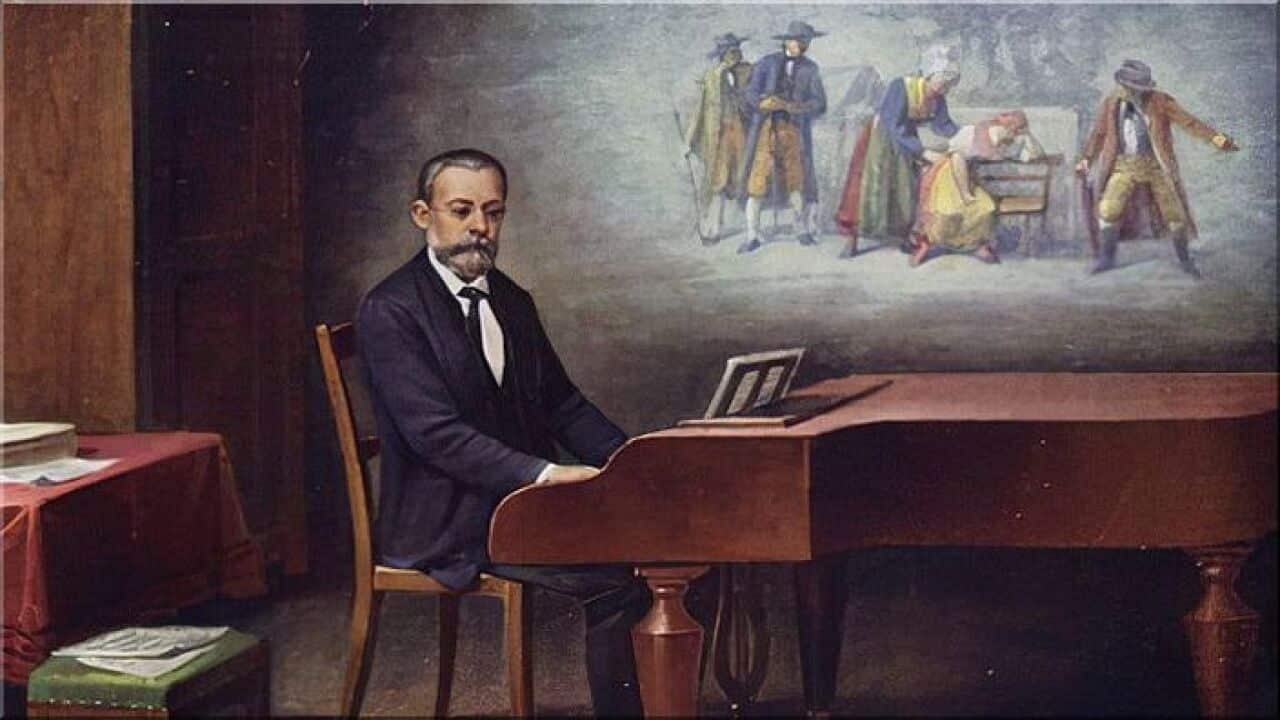 Портрет на Бедржих Сметана.