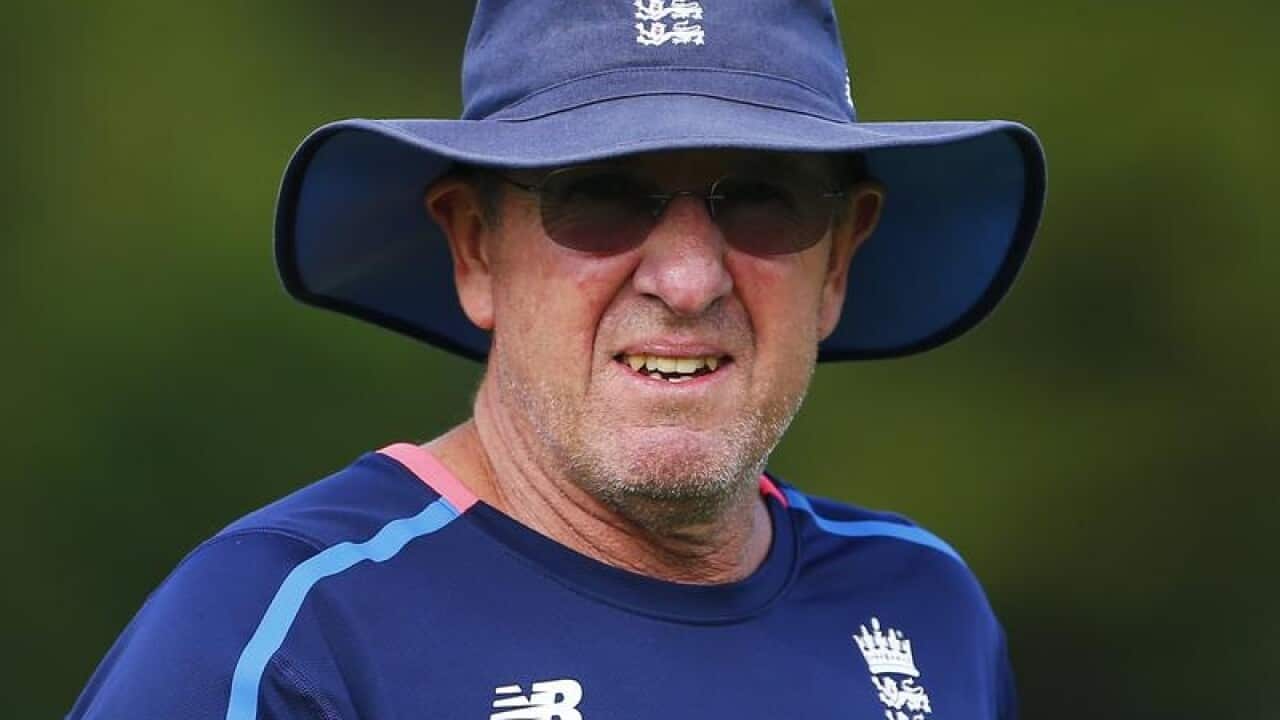 England's Trevor Bayliss