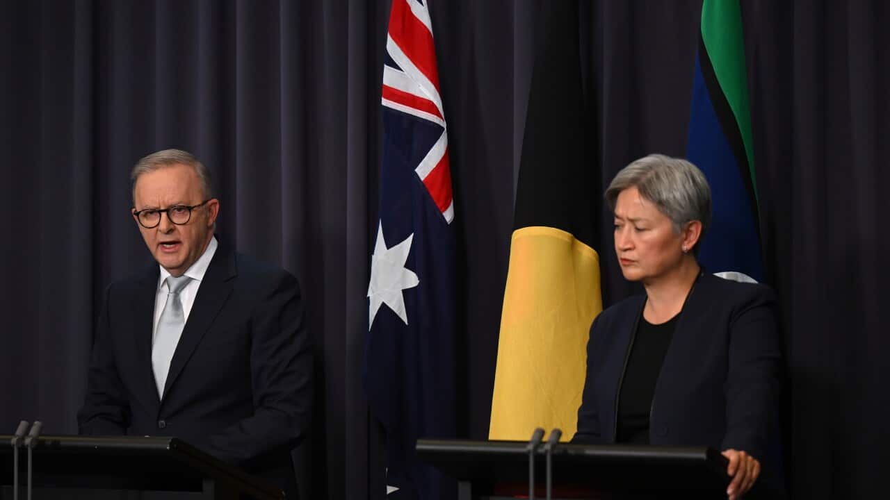 ANTHONY ALBANESE PENNY WONG PRESSER