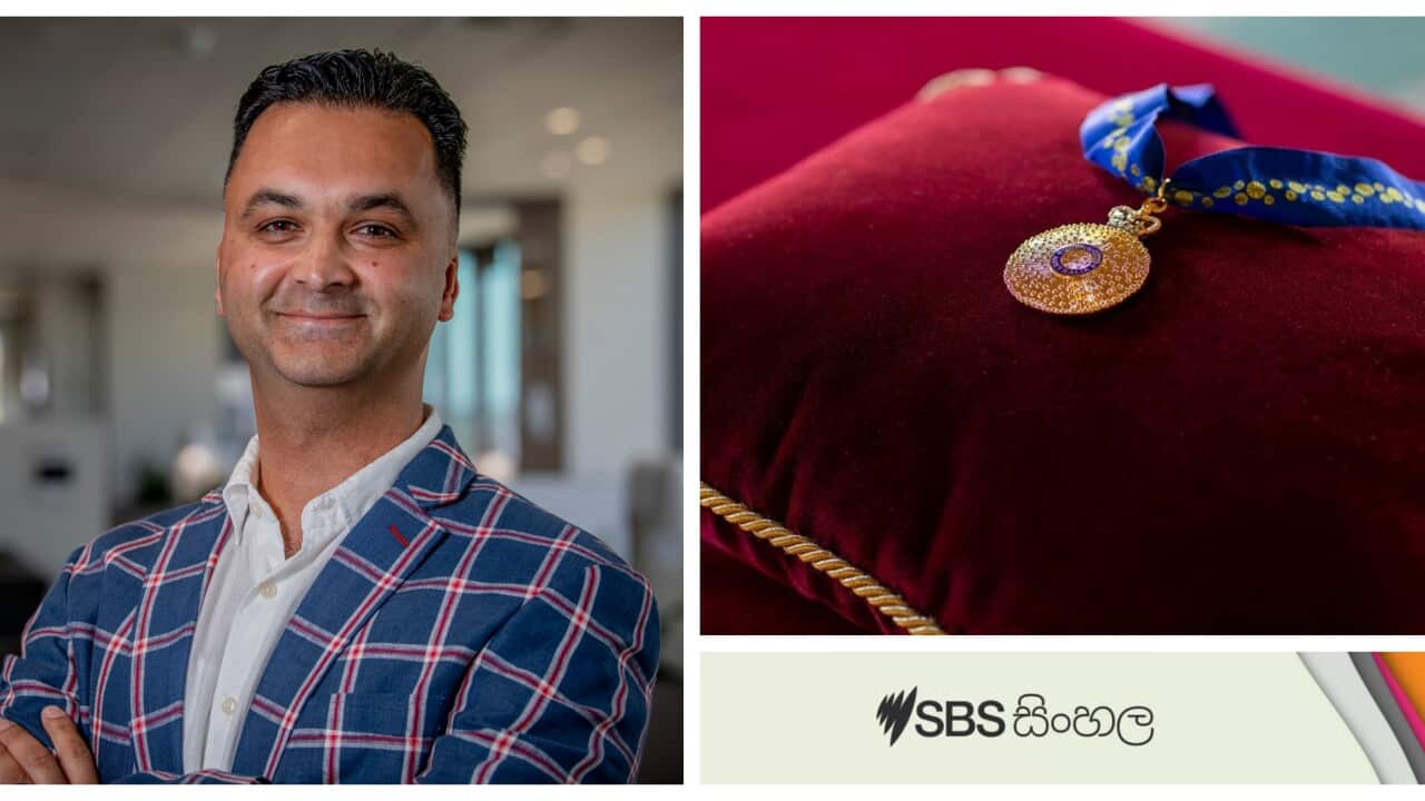 OAM recipient Giles Gunasekara speaks to SBS Sinhala