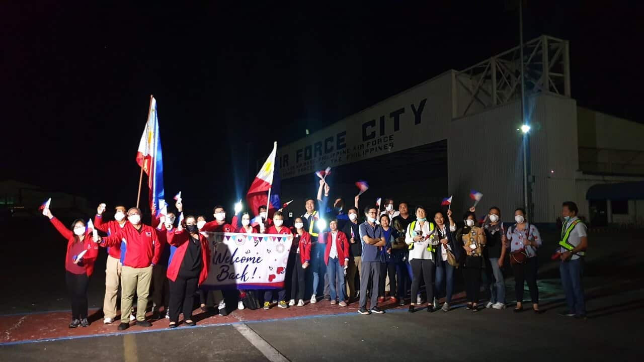 MV Diamond Princess Filipino repatriates