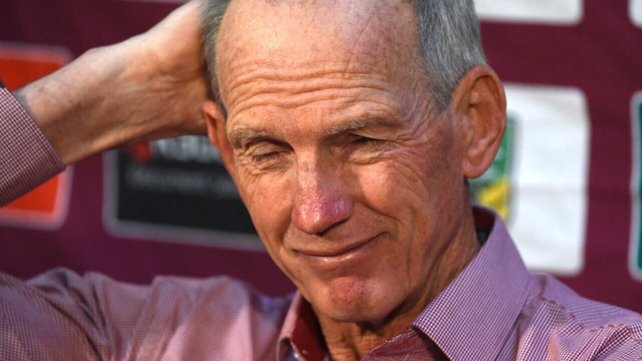 Broncos coach Wayne Bennett.