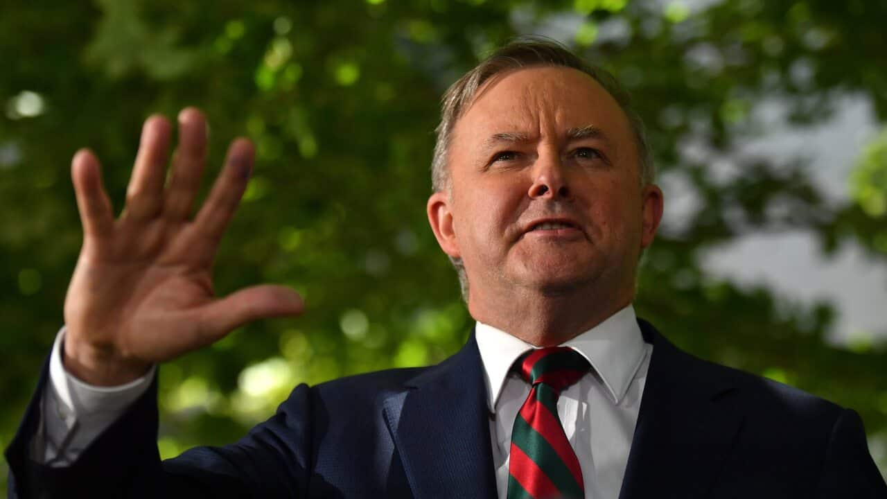 Anthony Albanese is visiting mine workers on his first Queensland tour as Labor leader.