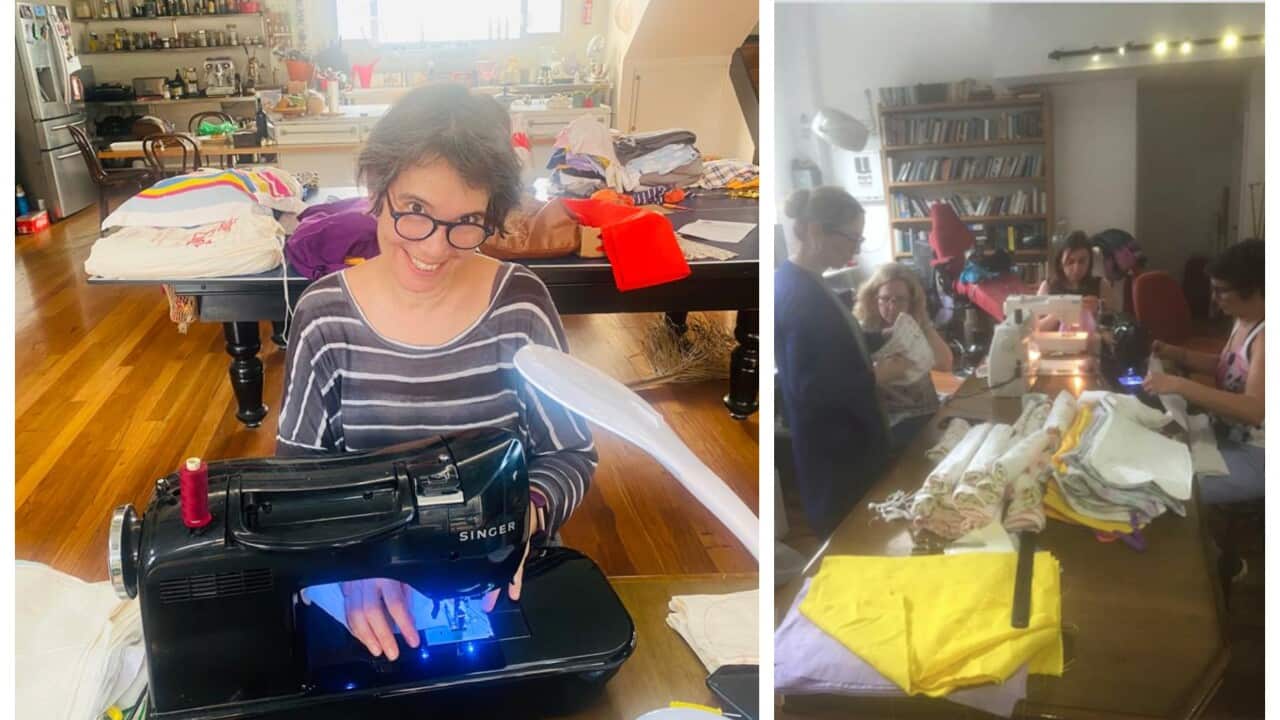 Sydney Turkish women sew for kangaroos