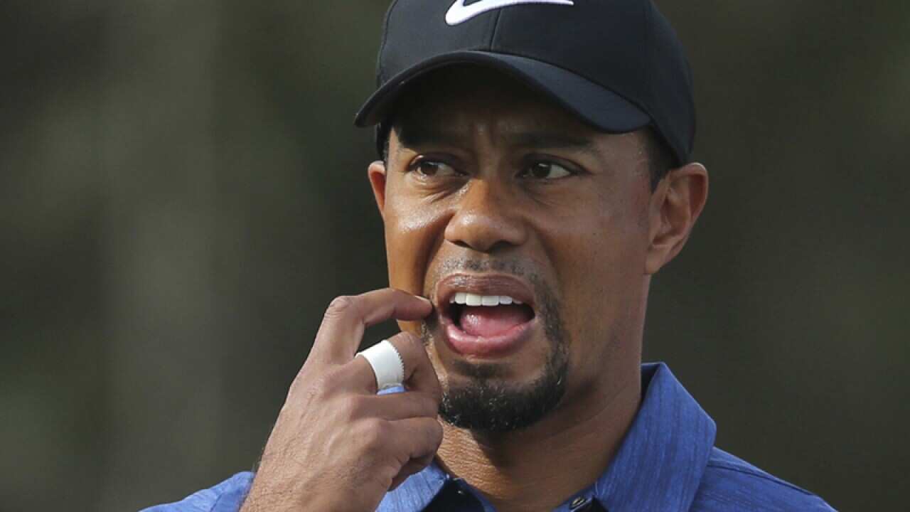 American golfer Tiger Woods