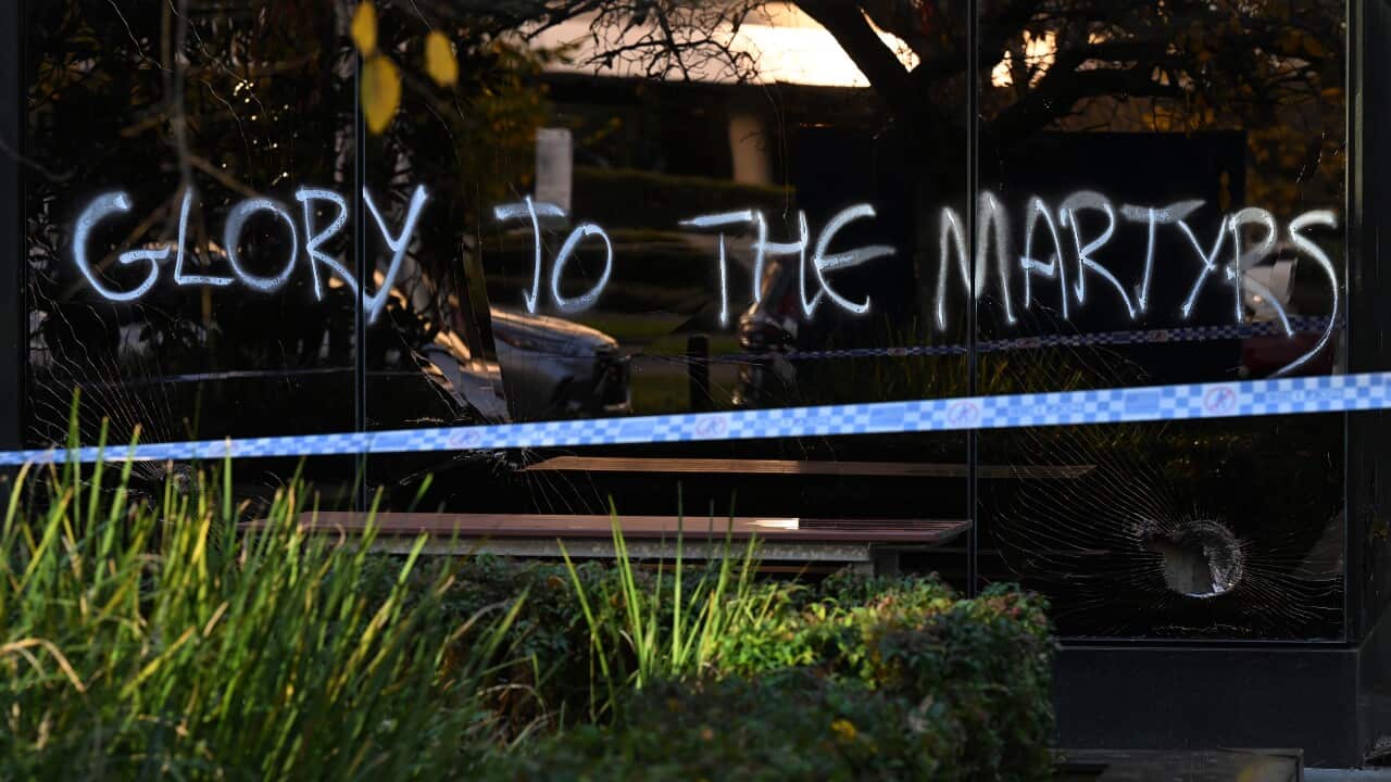 US CONSULATE GENERAL BUILDING PROTEST