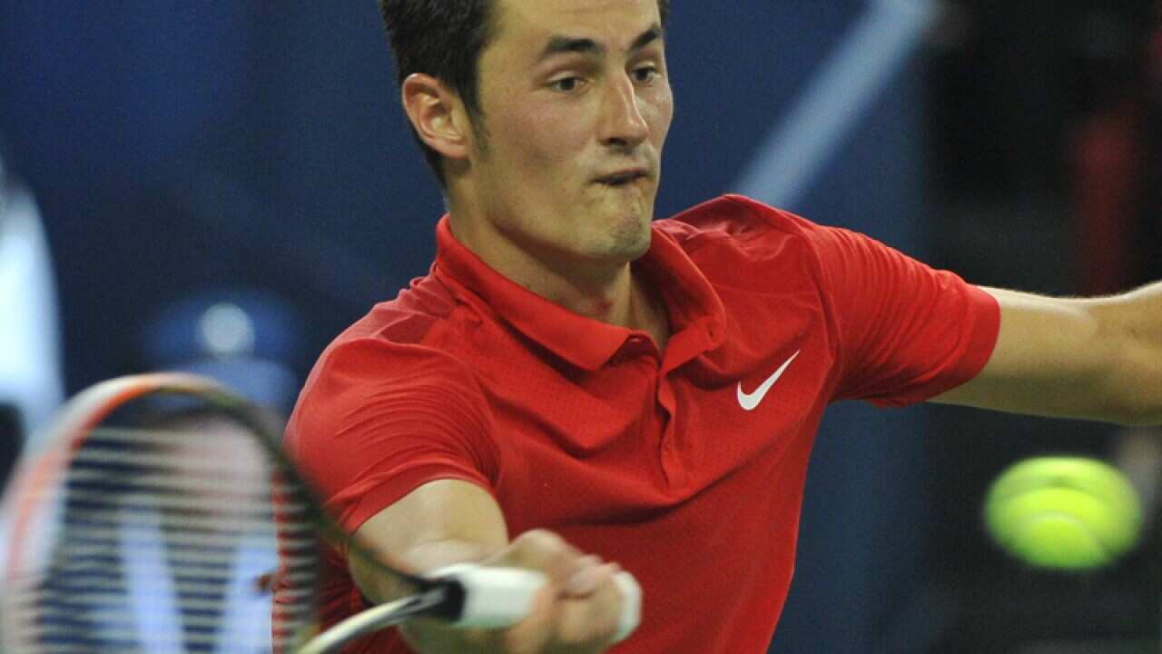 Bernard Tomic of Australia.