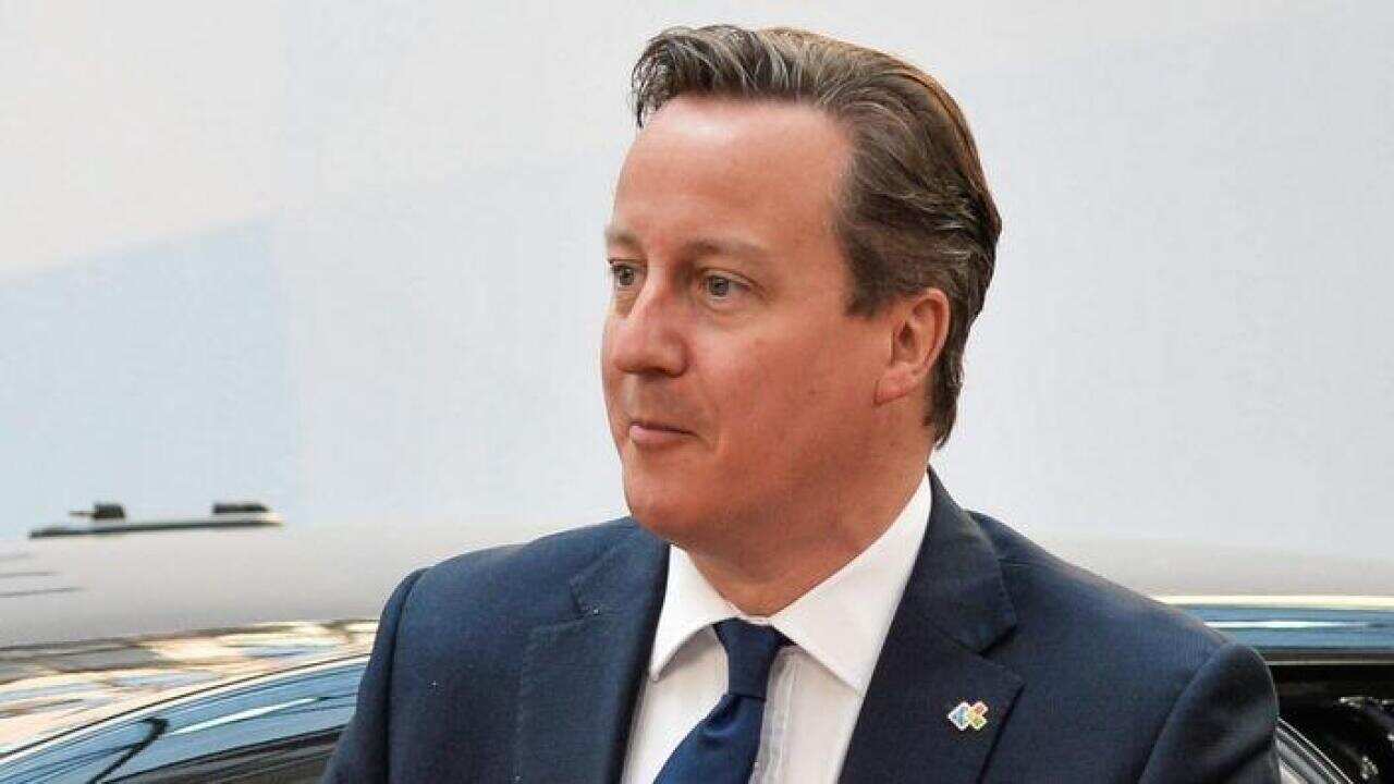 British PM David Cameron (AAP)