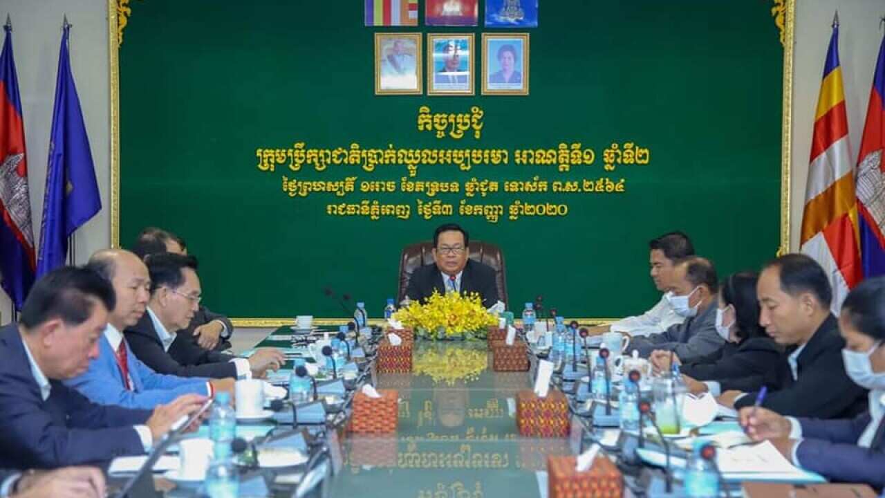 Minimum wage meeting in Cambodia