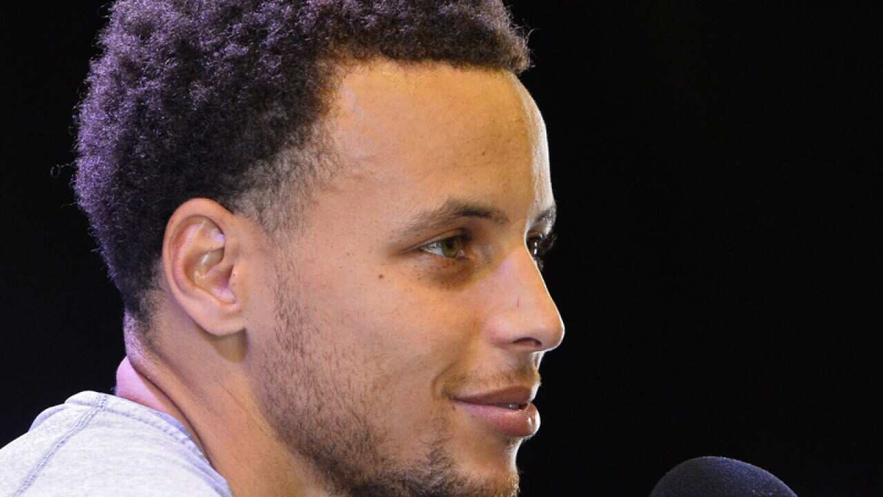 Golden State Warriors player Stephen Curry.