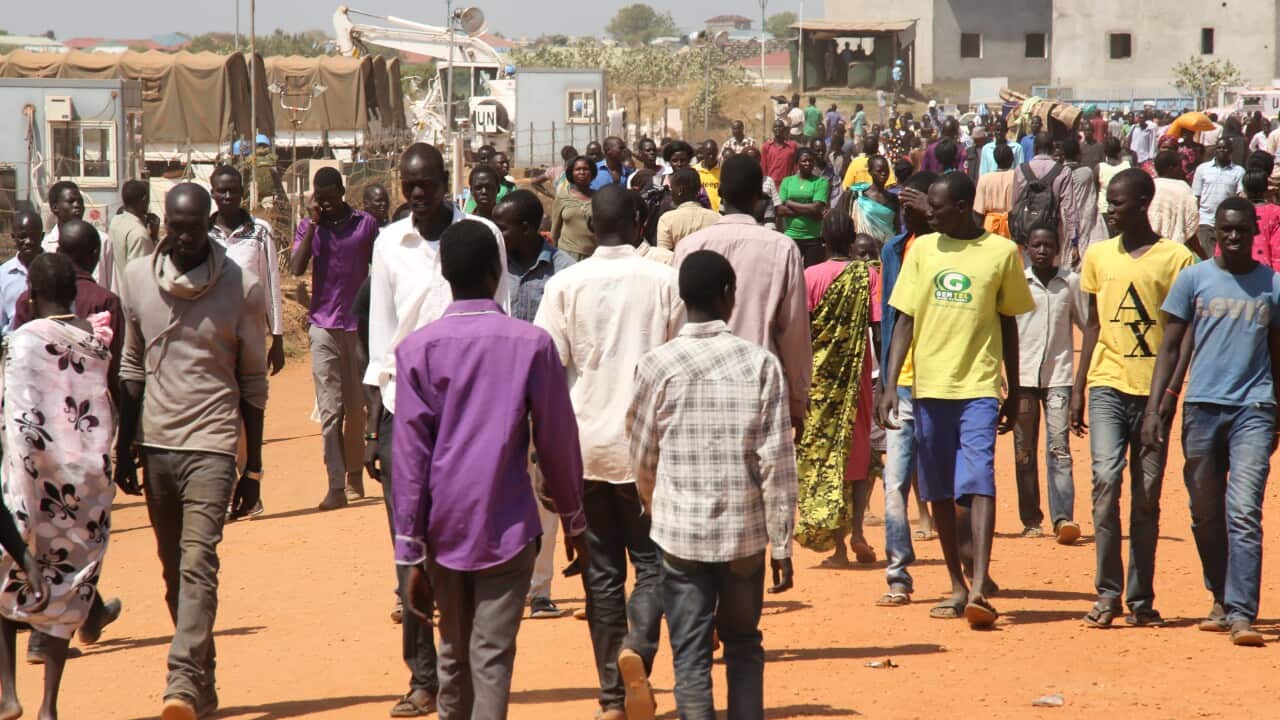 Displaced people inside the UNMISS compound on the outskirts of Juba following recent fighting getty.jpg