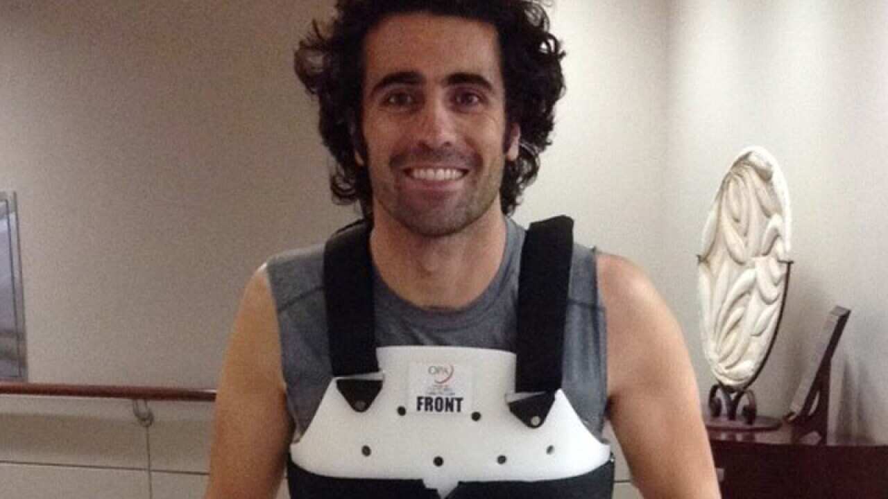 Scottish IndyCar driver Dario Franchitti