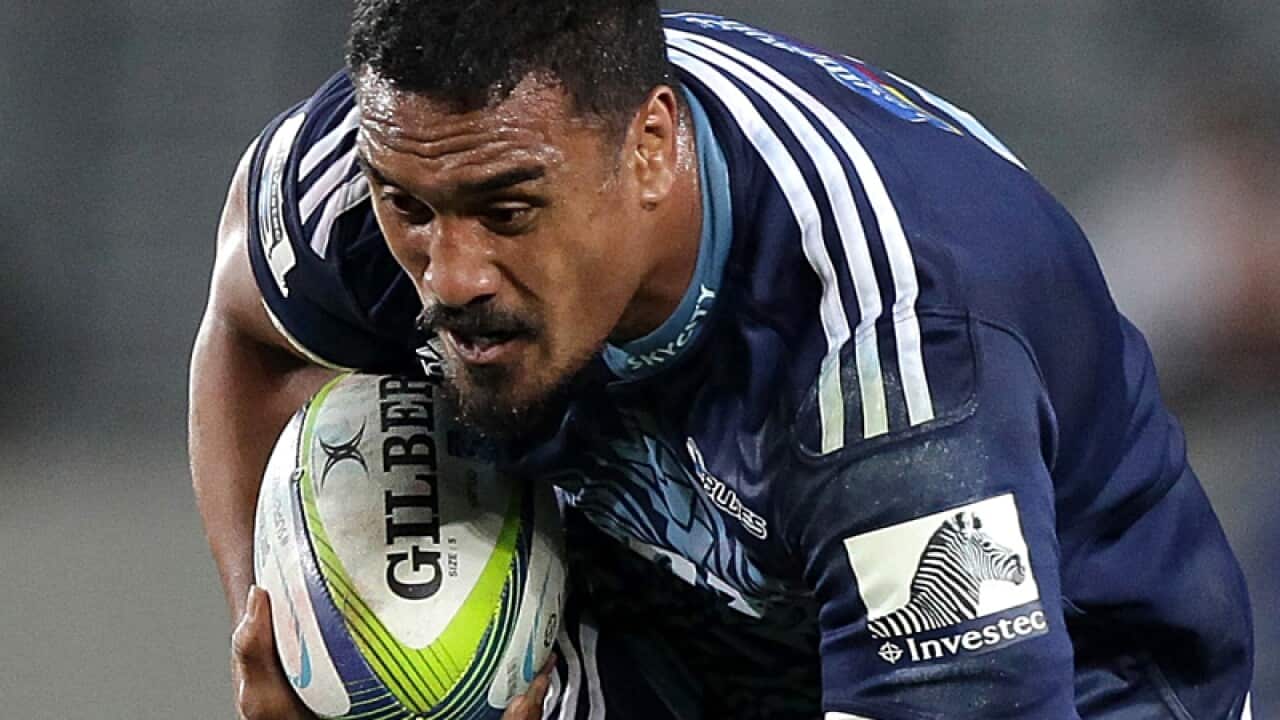 Blues player Jerome Kaino