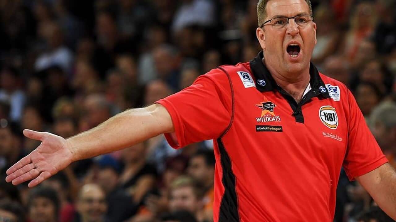 File picture of Perth Wildcats head coach Trevor Gleeson.