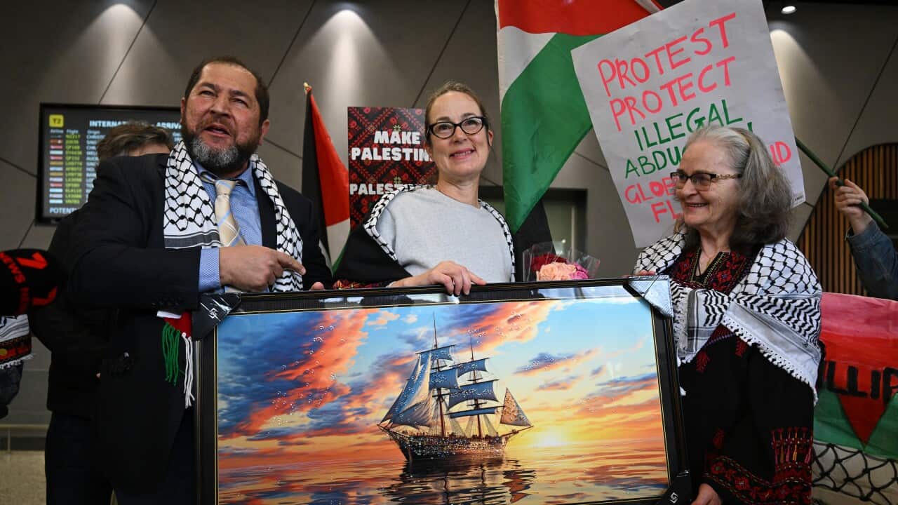  SUMUD FLOTILLA ACTIVISTS MELBOURNE