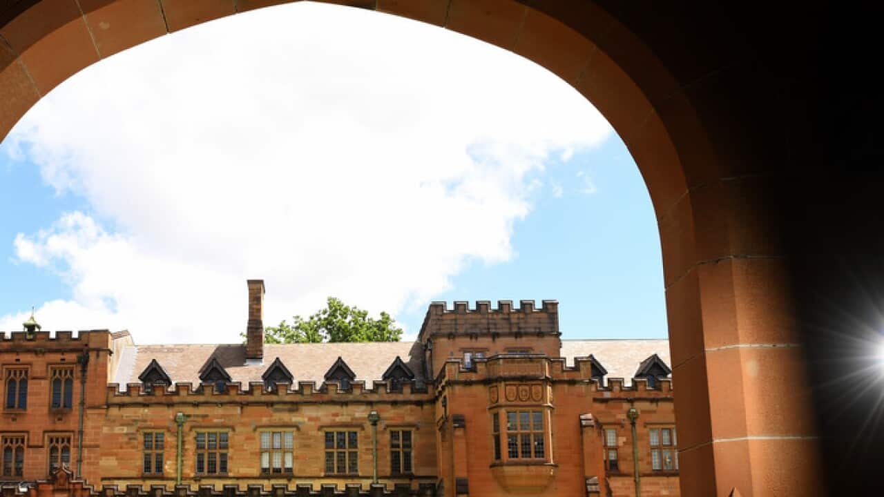 A scene from the University of Sydney