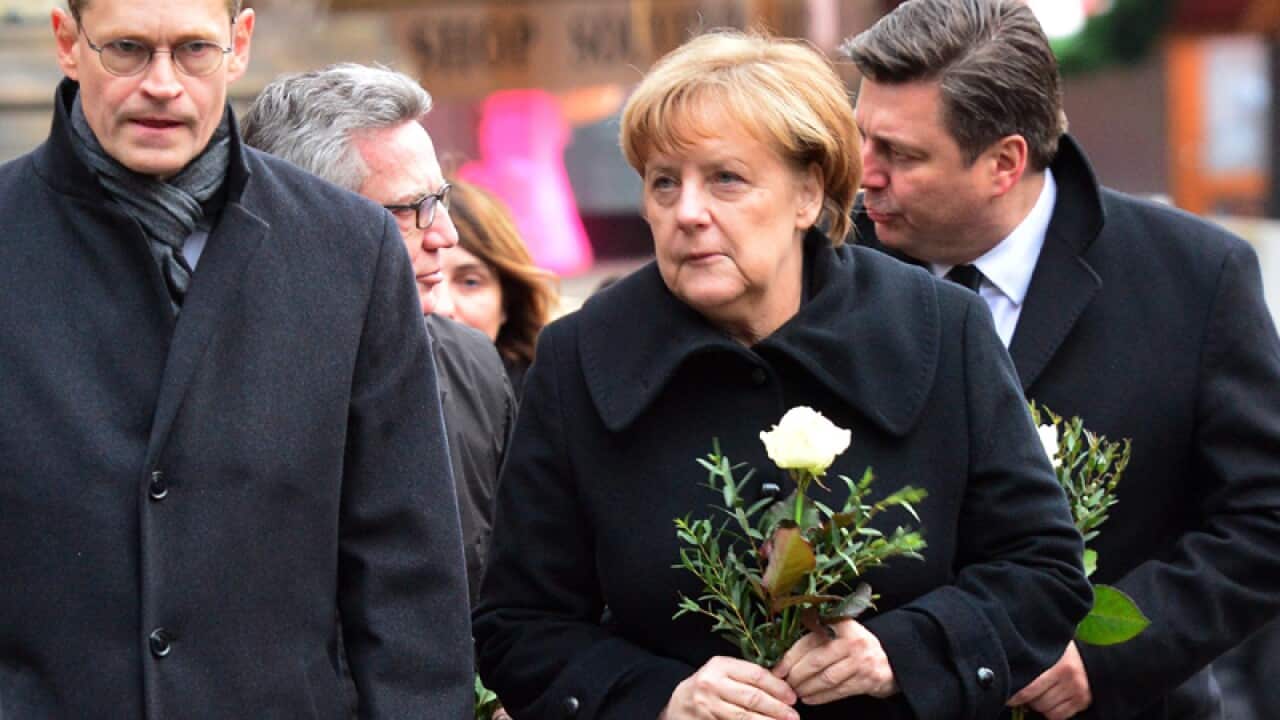German Chancellor Angela Merkel in Berlin
