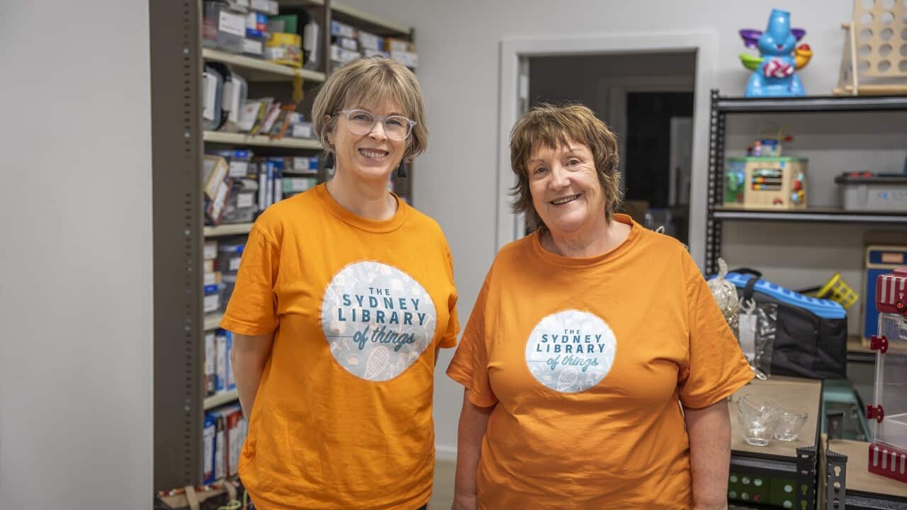 Sydney Library of Things founders Bridget Kennedy and Carol Skyring (SBS Spencer Austad).jpg