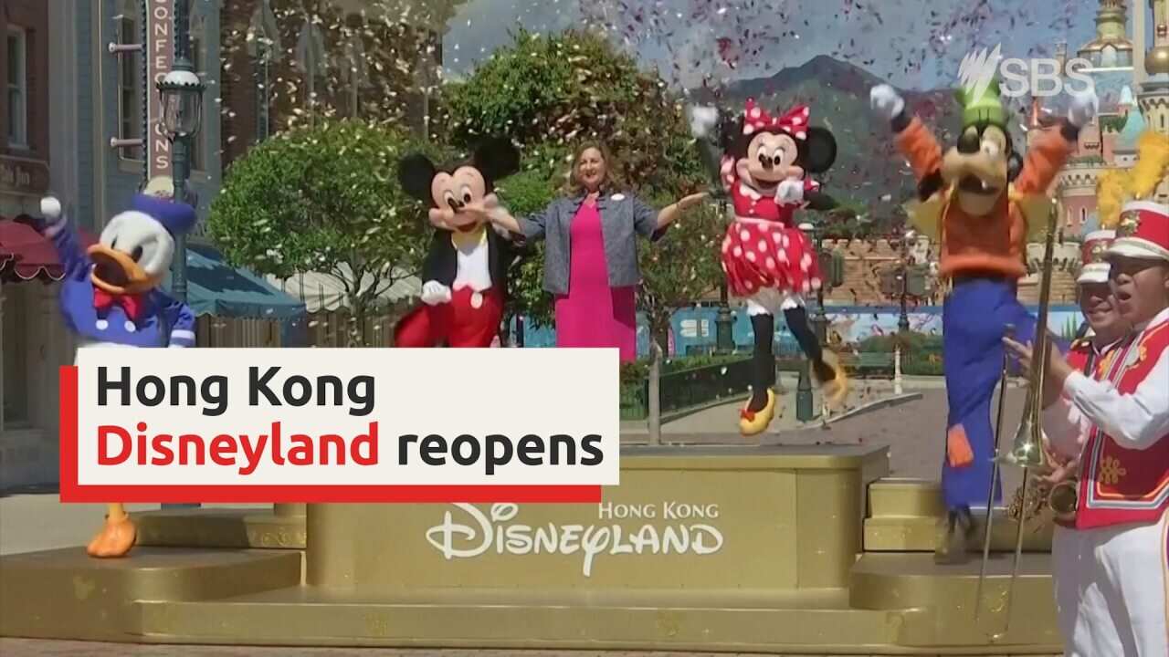 Hong Kong's Disneyland has reopened