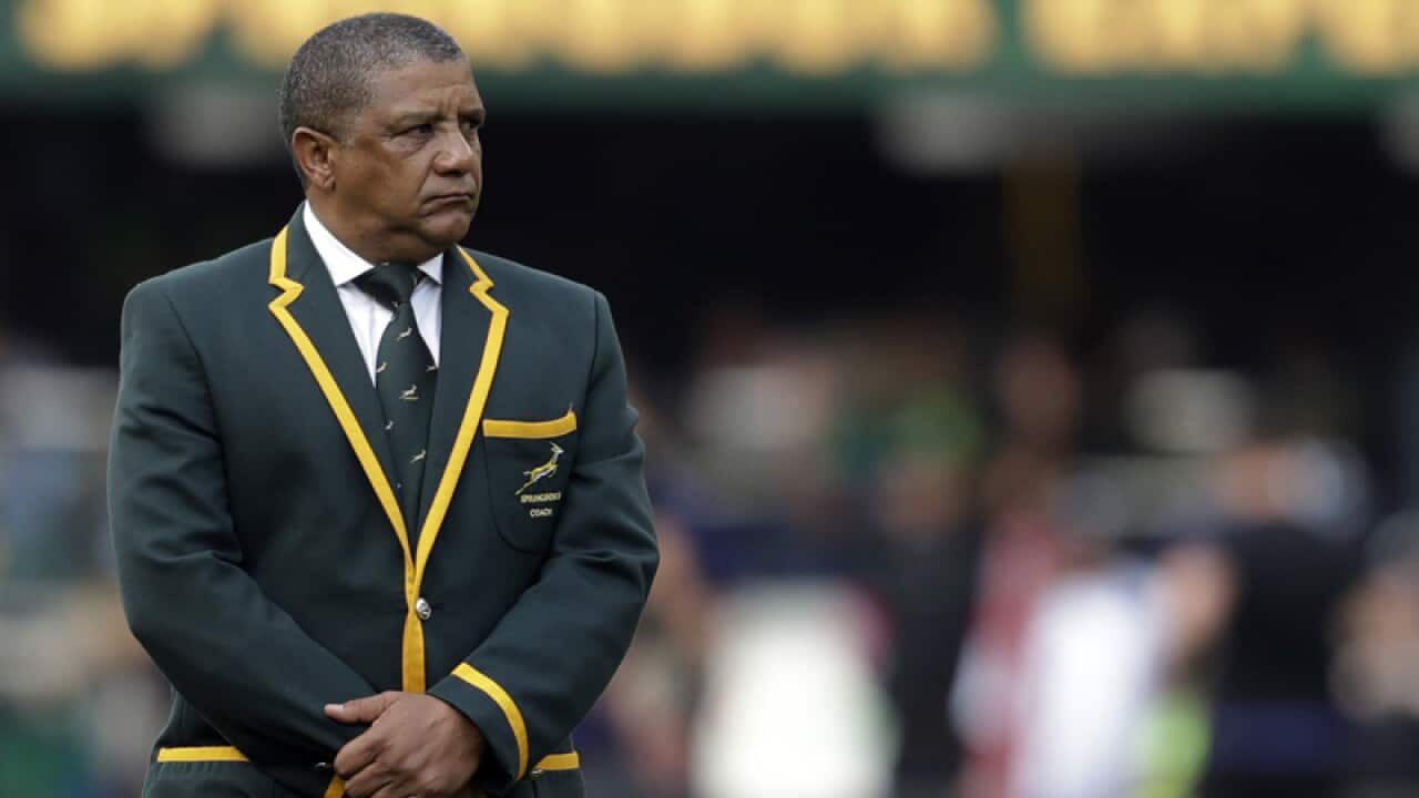 South Africa's coach Allister Coetzee
