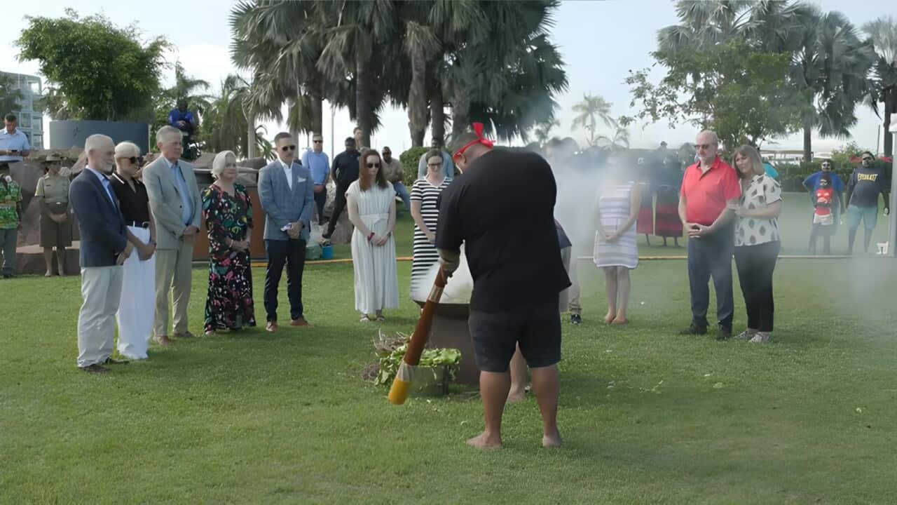 The healing ceremony being held in Darwin (NITV).jpg