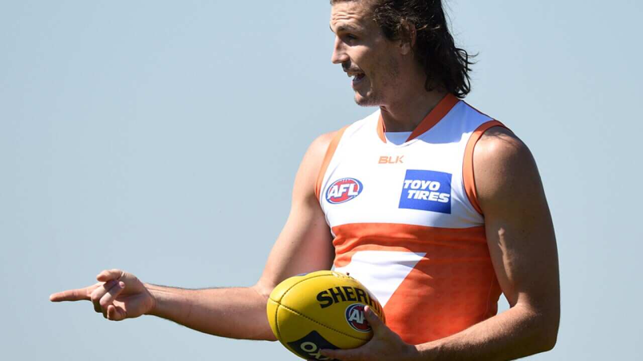 Greater Western Sydney Giants AFL player Phil Davis