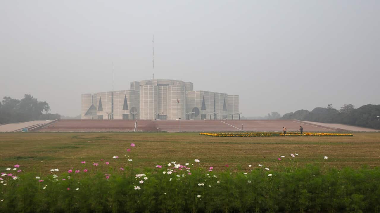 Winter day in Dhaka City