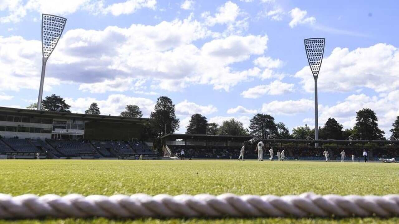 CRICKET SHEFFIELD SHIELD NSW QLD MANUKA