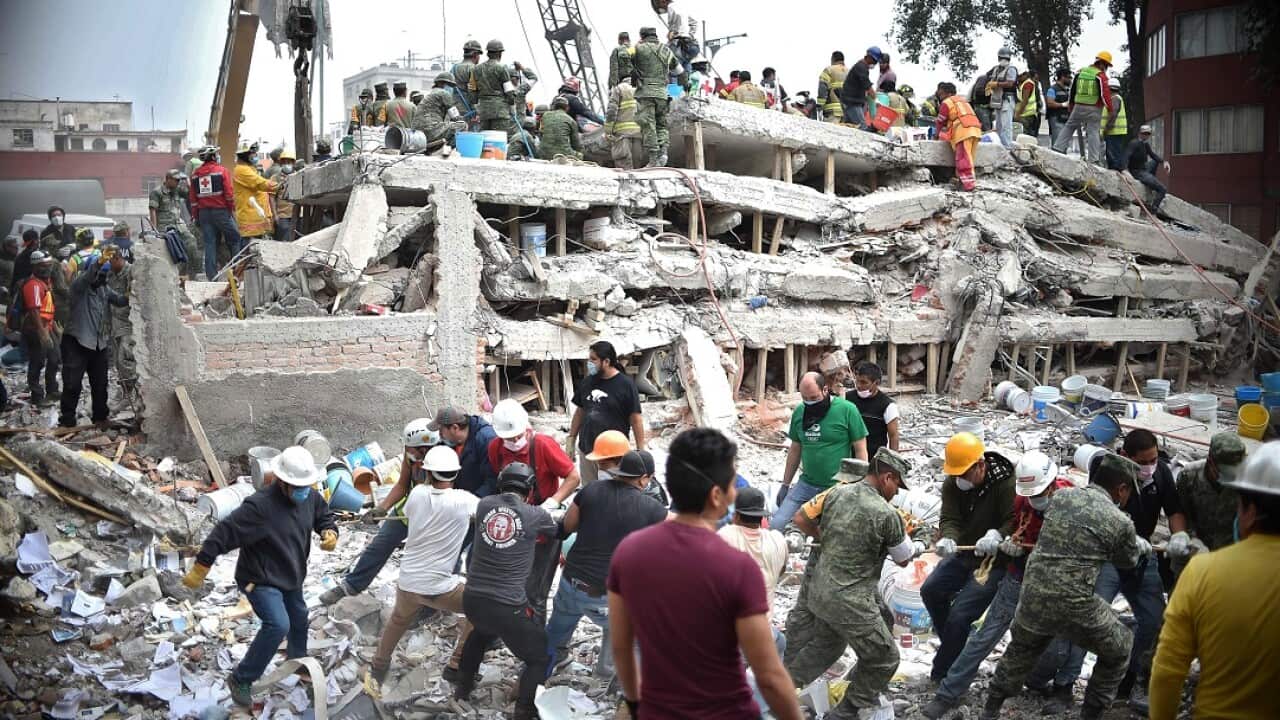 Mexico earthquale