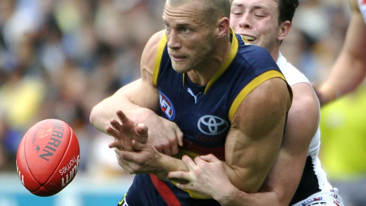Adelaide AFL player Scott Thompson