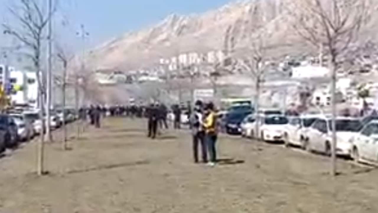 Taxi drivers strike in KR