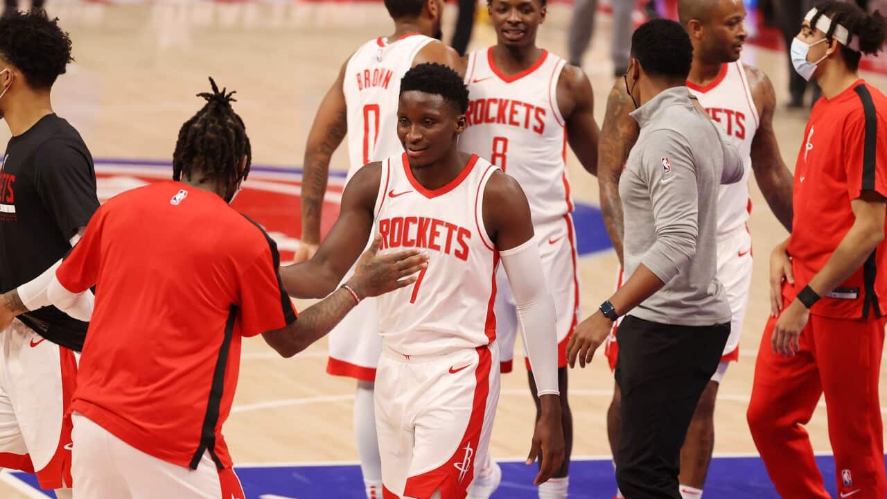 Houston Rockets v Detroit Pistons