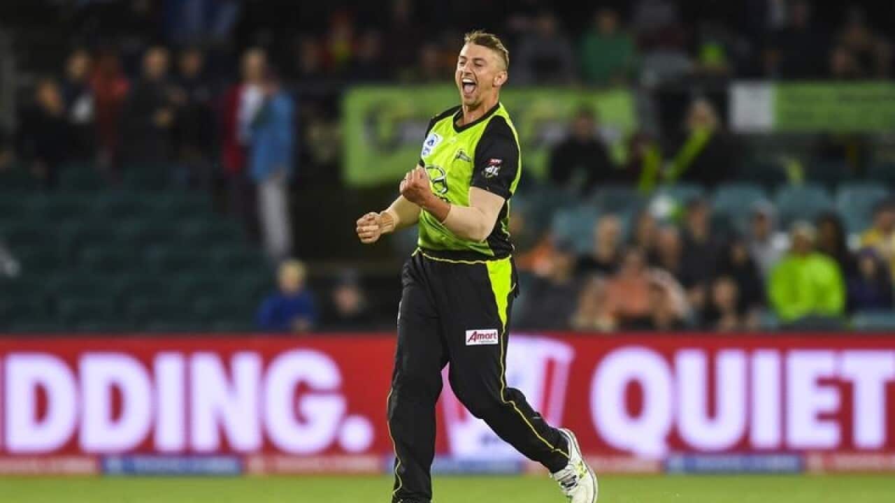 Daniel Sams of the Sydney Thunder.