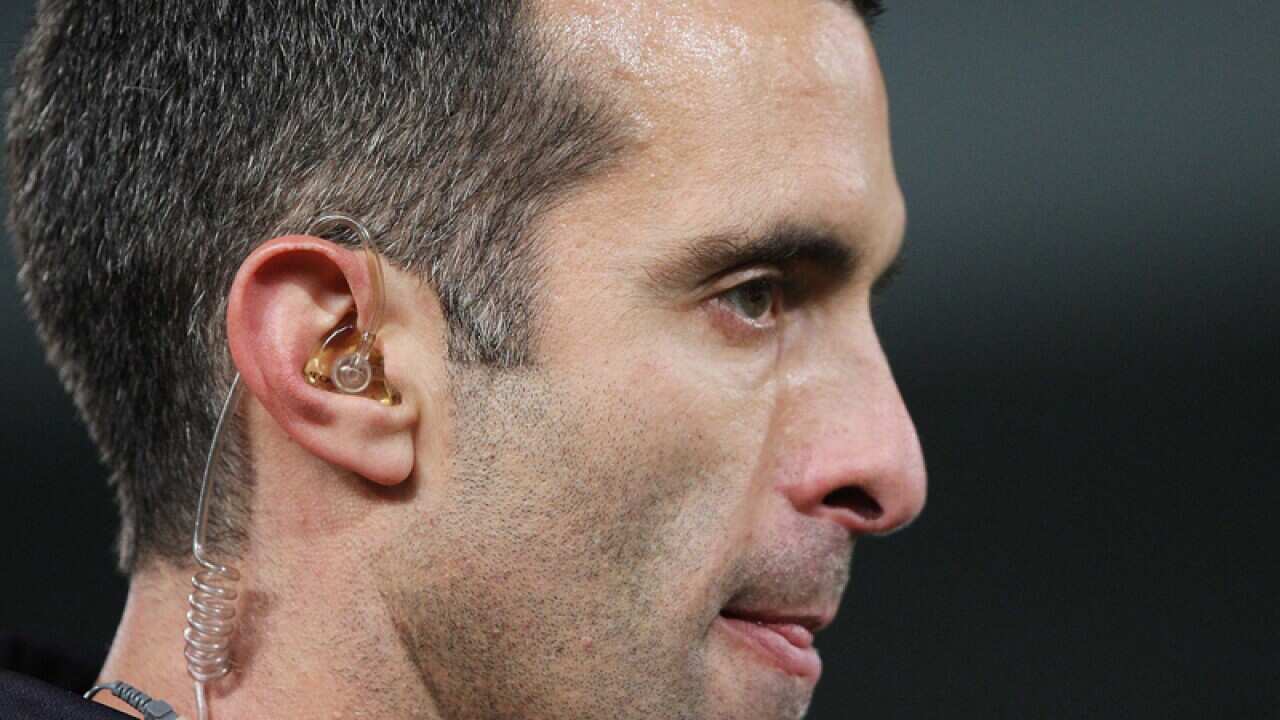 Matt Cecchin in action during the NRL round 17